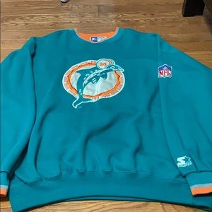 Vintage Miami dolphins Starter sweater